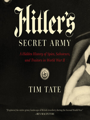 Hitler's Secret Army - Audiobook